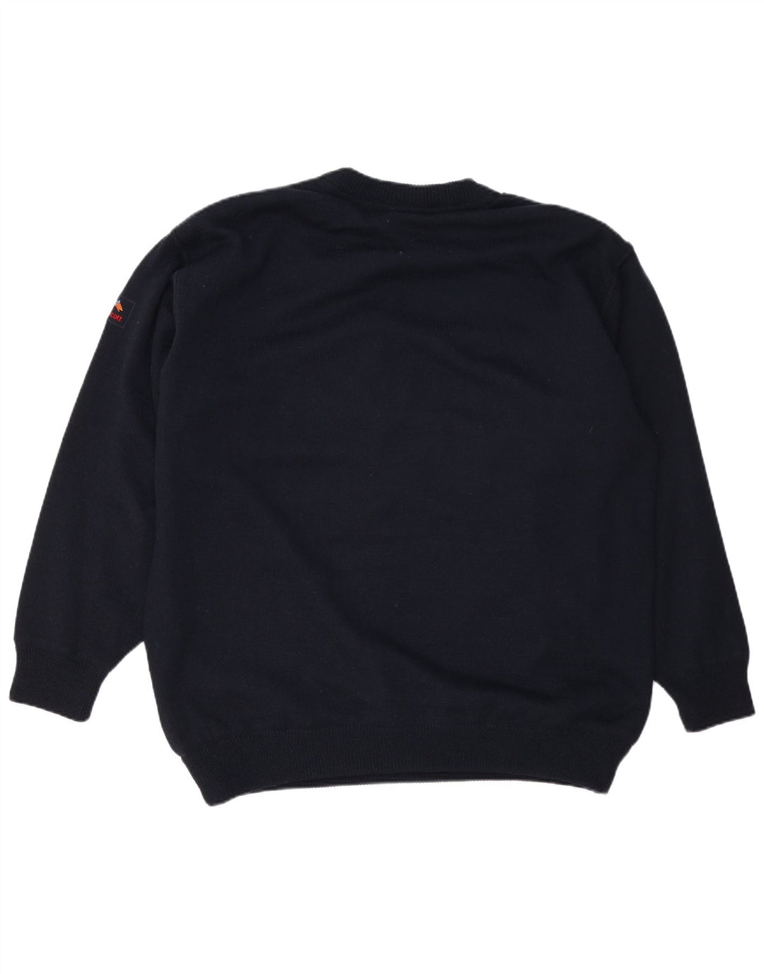 WHISPER Suéter de cuello redondo para hombre Yachting XL Poliéster azul marino