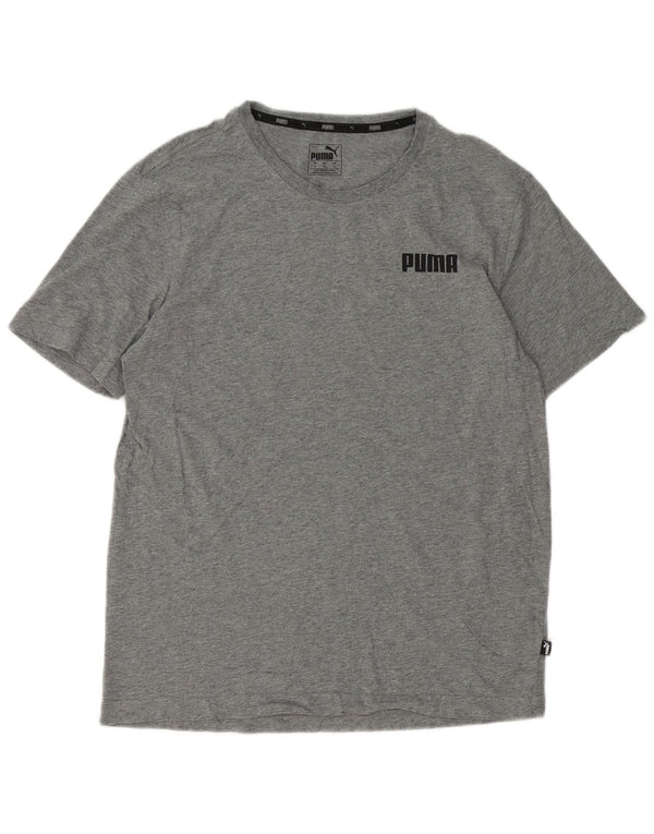 Camiseta Puma Hombre Top Gris Medio Algodón