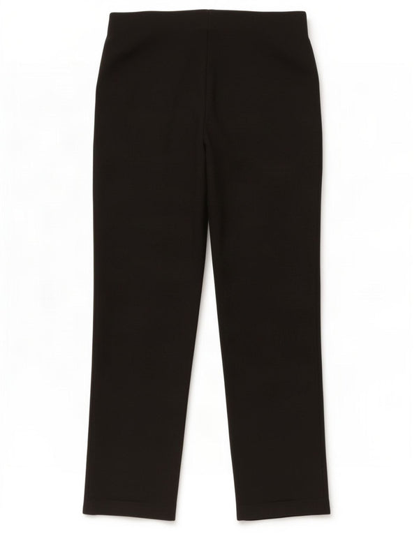 Marks & Spencer Pantalones chinos rectos para mujer UK 10 Small W30 L28 Negro