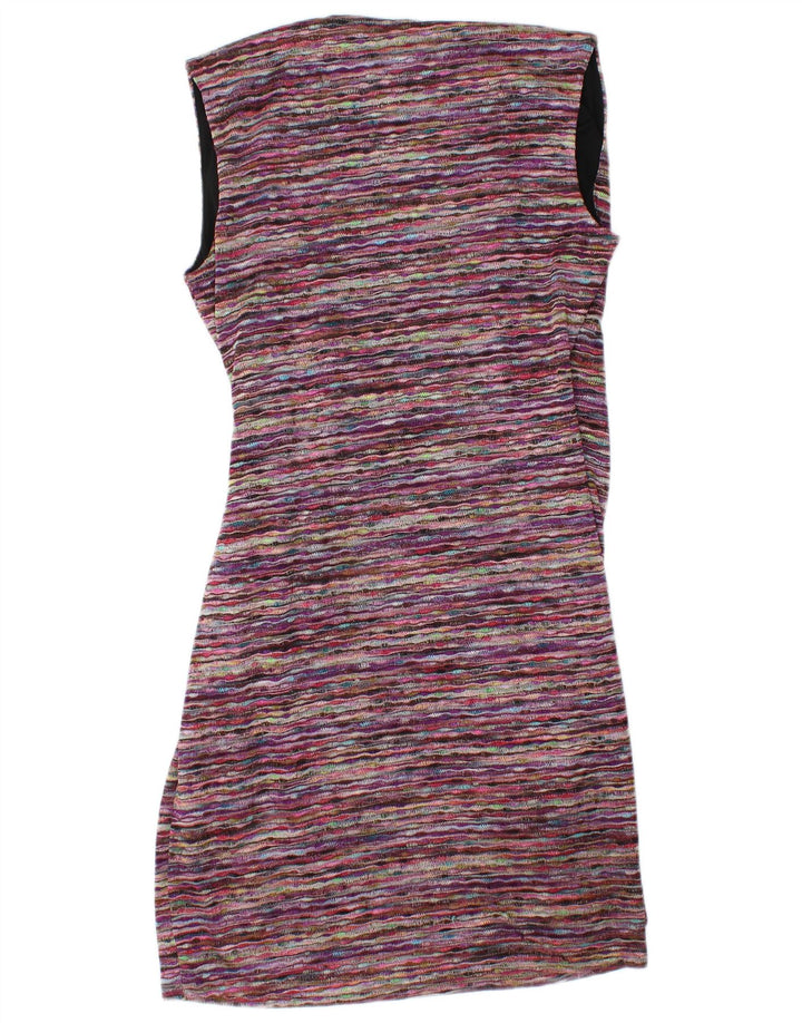 Esprit Vestido tubo sin mangas para mujer UK 40 Mediano Rayas multicolores