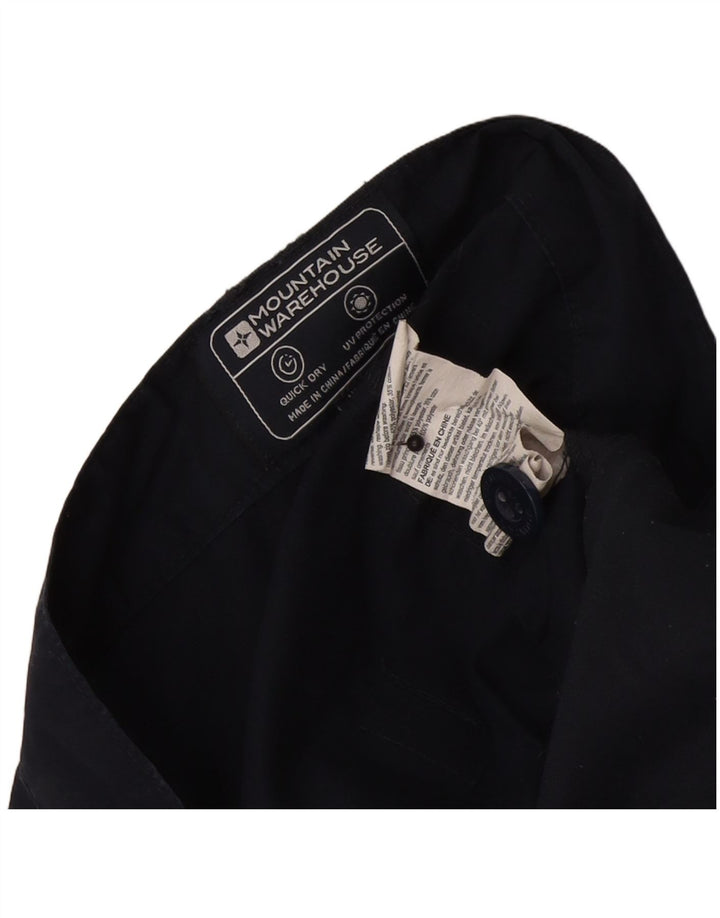 Pantalón cargo recto para hombre Mountain Warehouse W36 L30 Poliéster azul marino