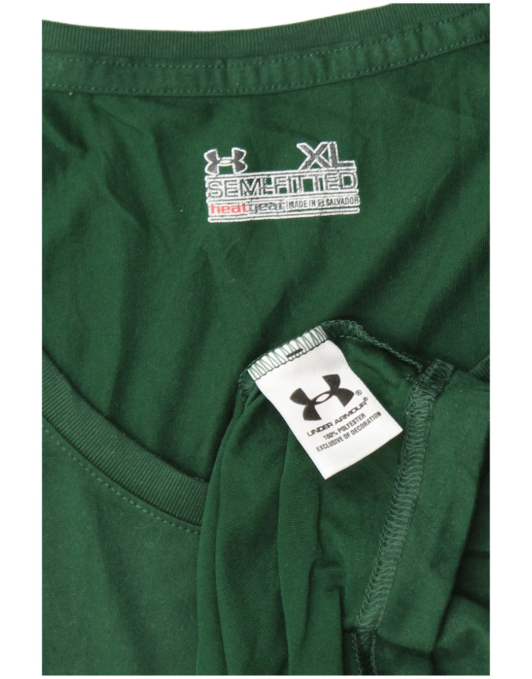 UNDER ARMOUR Camiseta Heat Gear para mujer UK 18 XL Poliéster verde