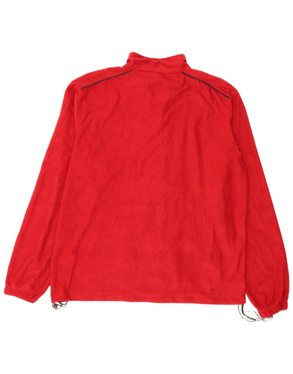 Brugi Chaqueta polar para hombre ES 42 XL Poliéster rojo