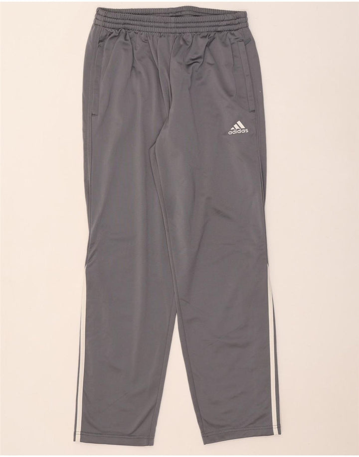 Adidas Pantalones de Chándal para Hombre UK 40/42 Gris Medio Poliéster