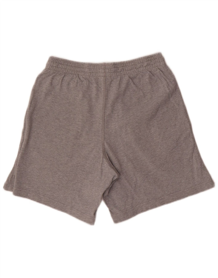Nike - Pantalones cortos deportivos para hombre, talla pequeña, algodón gris