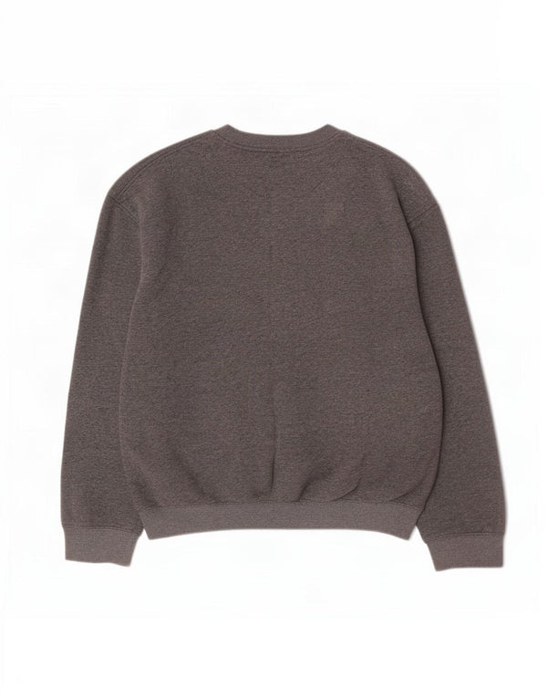 Nike - Sudadera tipo jersey para hombre, talla grande, algodón moteado gris