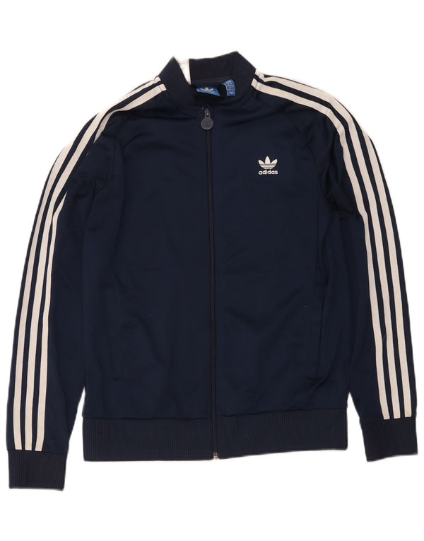Adidas Chaqueta Chándal Niño 13-14 Años Azul Marino Poliéster