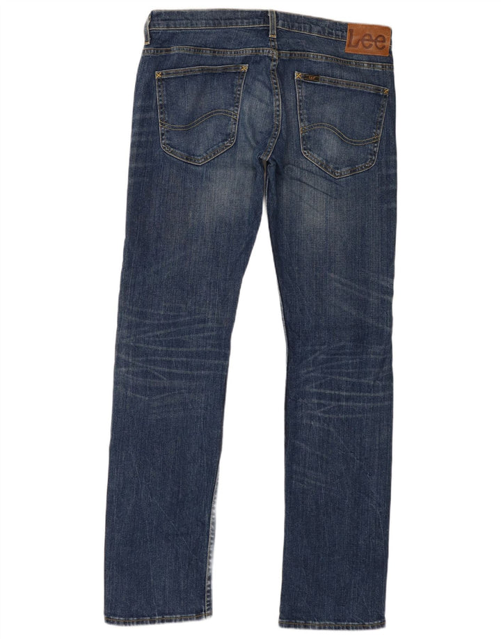 Lee Jeans Powell Slim para Hombre W34 L34 Algodón Azul Marino
