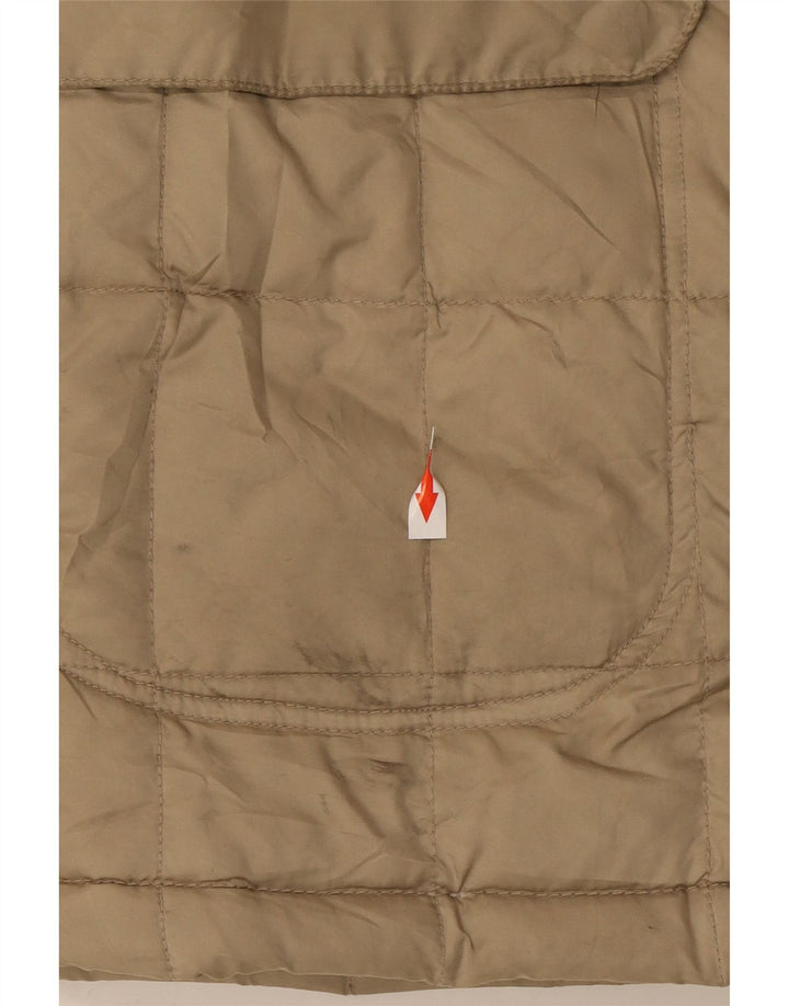 Sergio Tacchini Chaqueta acolchada para hombre UK 42 XL Beige