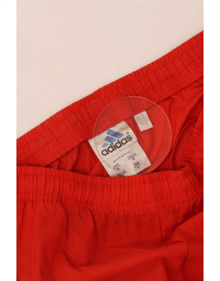 Pantalón De Chándal Adidas Hombre Mediano Rojo Nylon