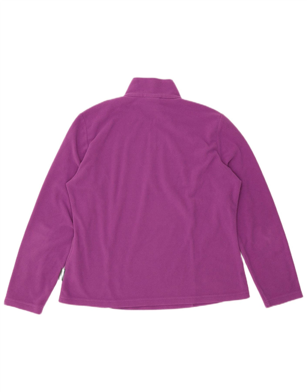 JACK WOLFSKIN Jersey de Forro Polar con Cremallera y Cuello para Mujer UK 40/20 XL Poliéster Morado