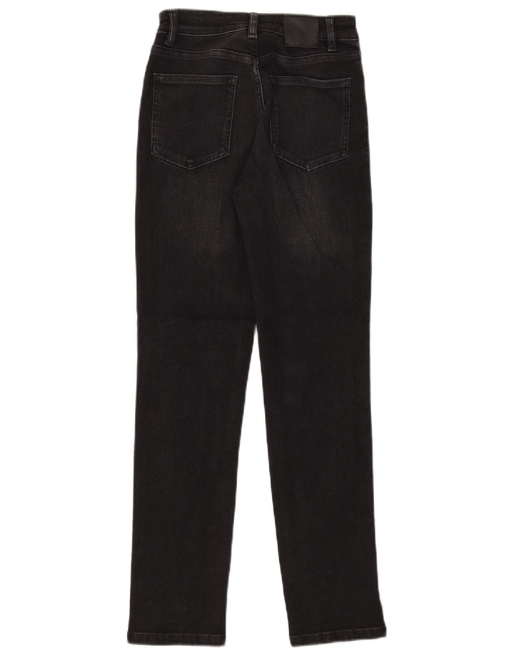 Massimo Dutti Vaqueros Slim Mujer EU 34 2XS W24 L28 Negro