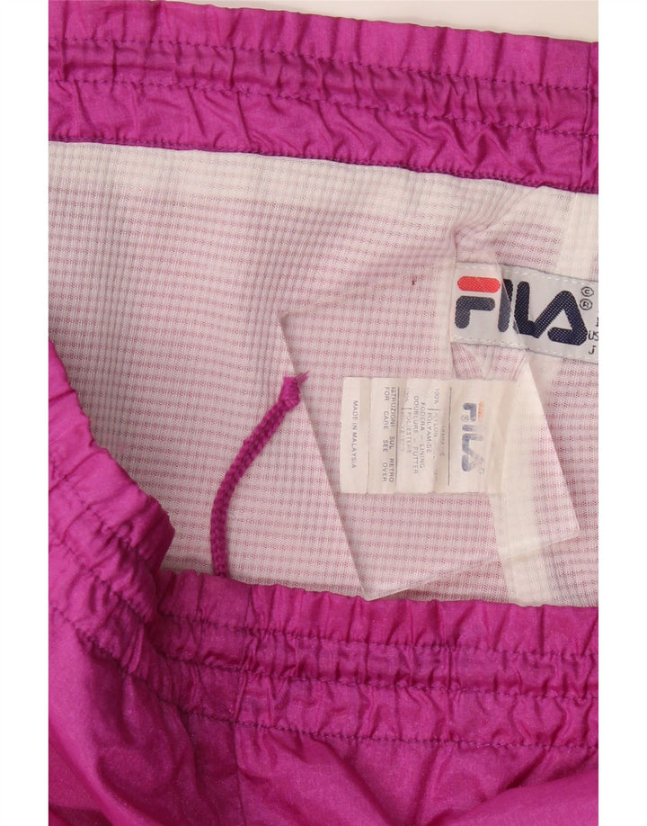 Fila Pantalón De Chándal Para Hombre IT 50 Large Rosa Poliamida