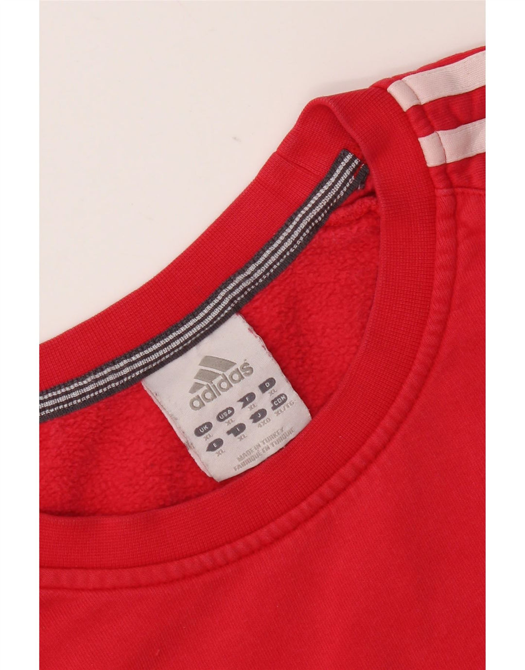 Adidas Hombre Sudadera Jumper XL Rojo