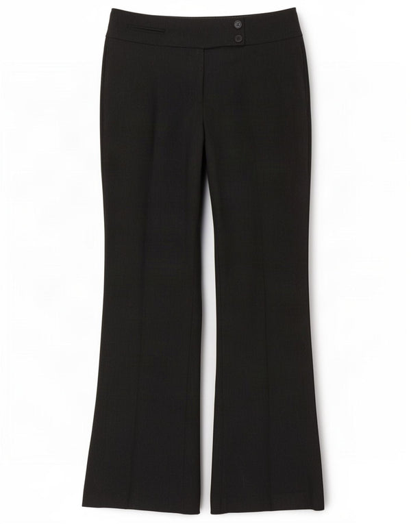 Marks & Spencer - Pantalones de traje con corte de bota para mujer, talla 40, talla M, W32, L31, color gris
