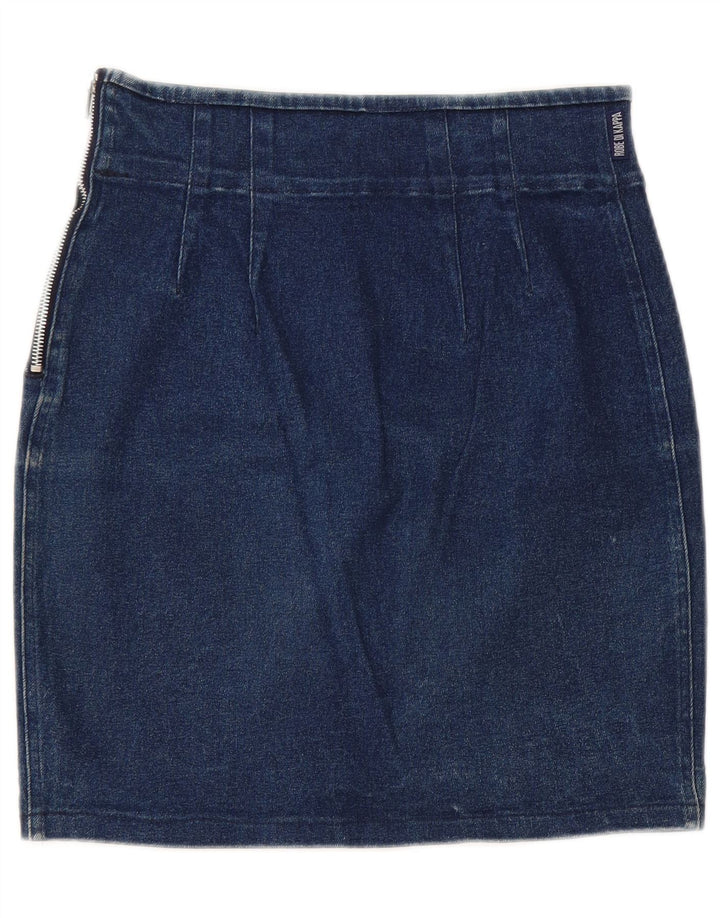 Falda Vaquera Kappa Mujer W26 Small Azul