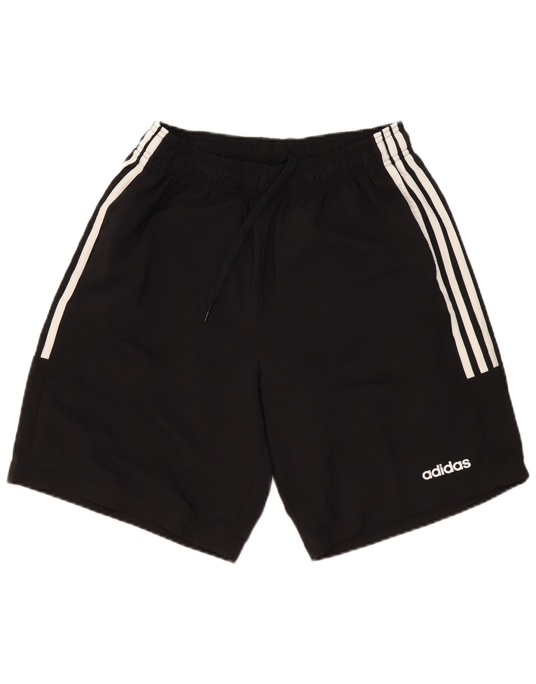 Pantalón Corto Deportivo Adidas Hombre Mediano Negro Poliéster