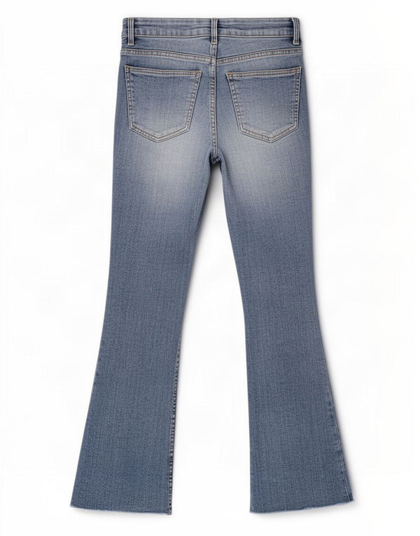 Vaqueros Acampanados Zara Mujer EU 40 Medium W30 L26 Azul