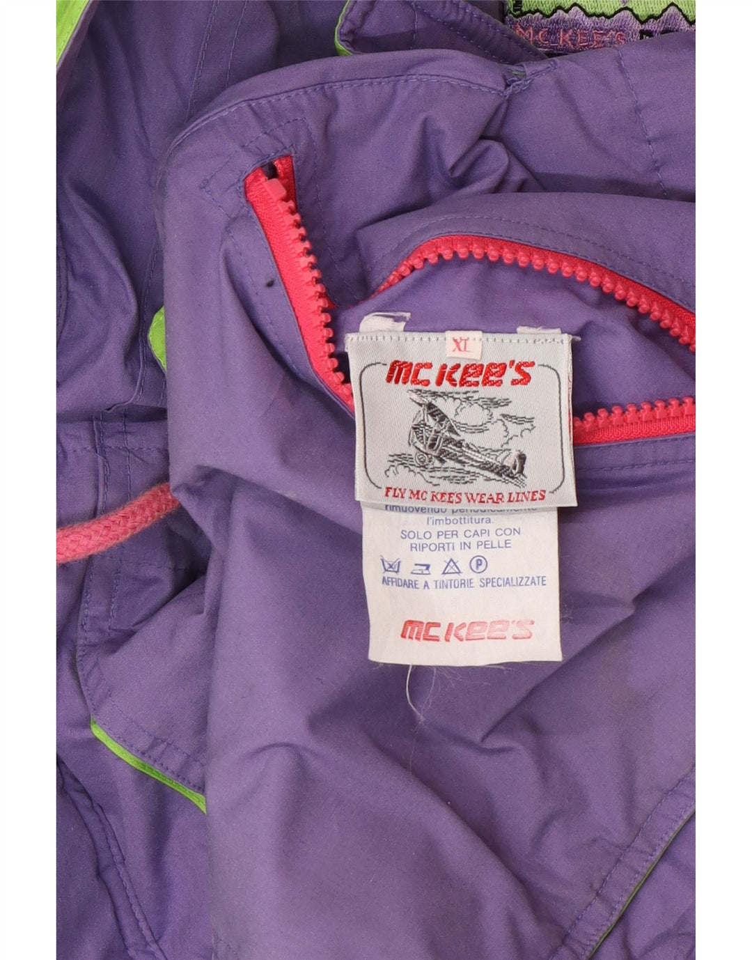 MC Kee's Chaqueta acolchada reversible para hombre UK 42 XL Verde
