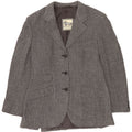 Norton & Wilson Chaqueta tipo blazer de 3 botones para mujer UK 42 Gris medio Espiga