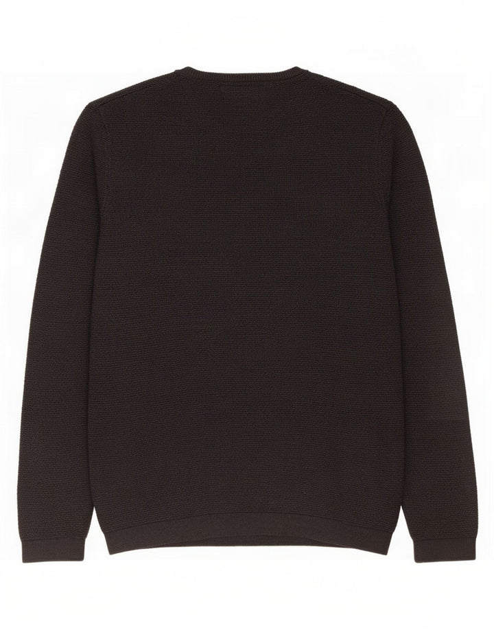 Zara Hombre Cuello Redondo Jersey Jersey Pequeño Gris