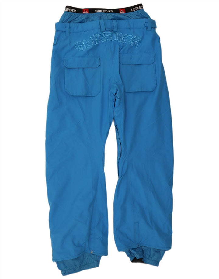 Quiksilver Hombre Pantalones De Esquí Gráfico XL Poliéster Azul