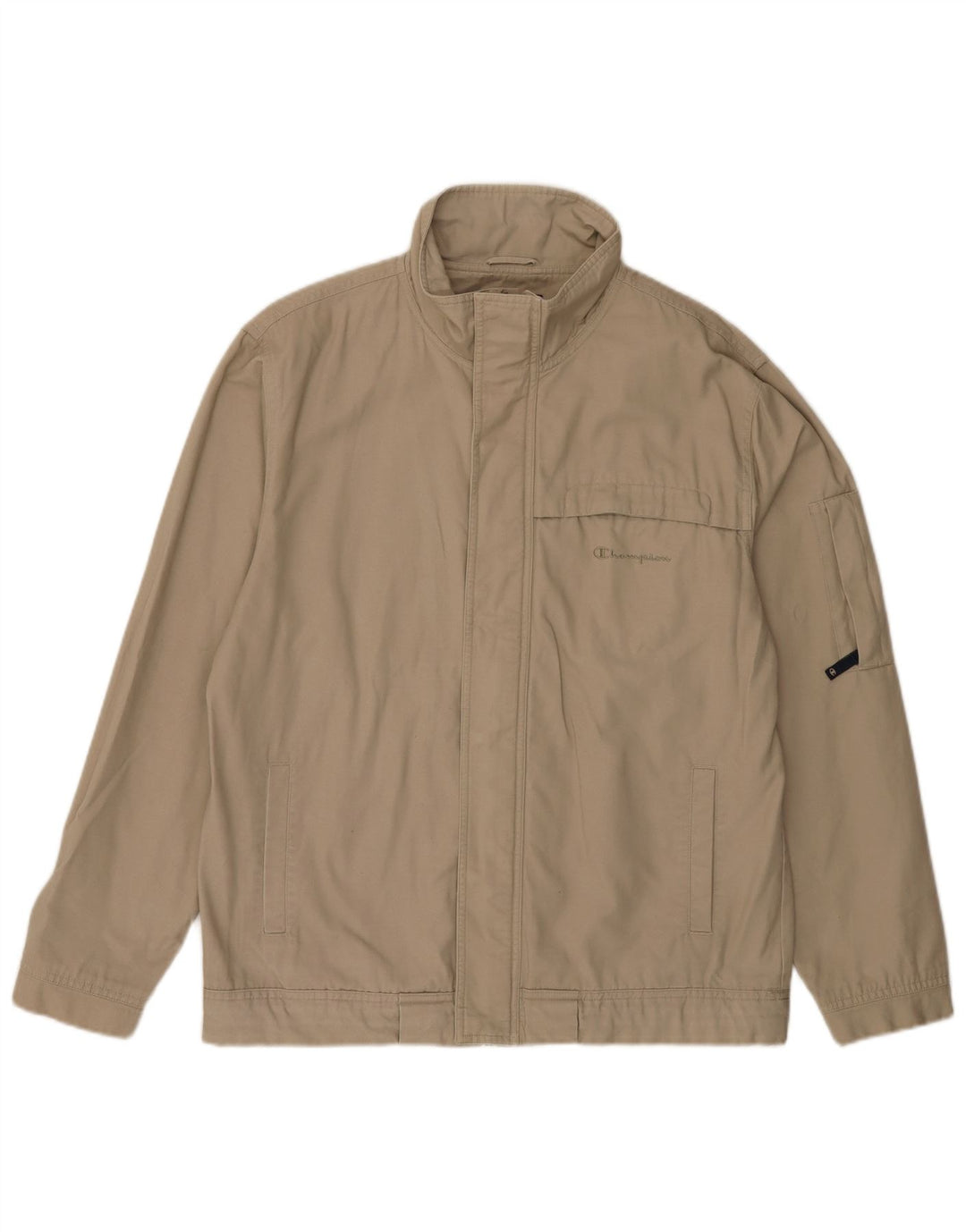 CHAMPION Chaqueta utilitaria para hombre UK 40 Grande Algodón beige