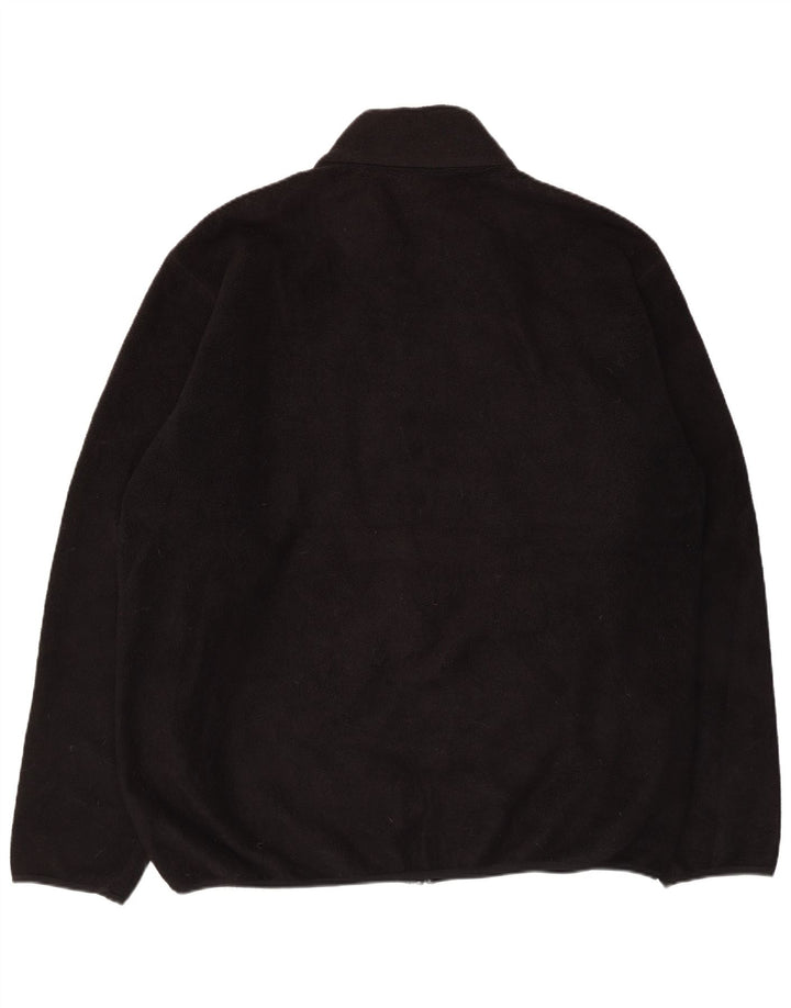 L.L.Bean Chaqueta polar para hombre UK 42 XL Poliéster negro