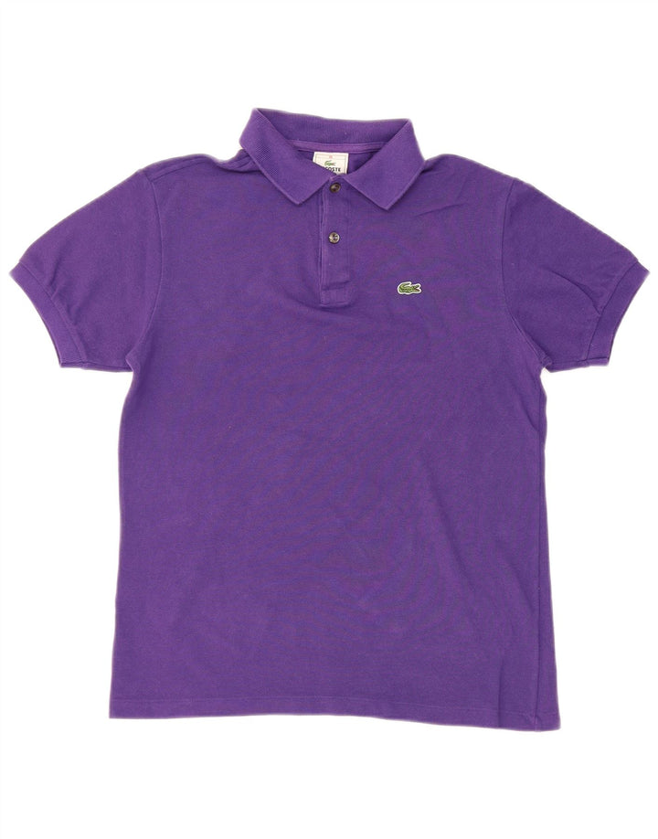 LACOSTE Polo Niño 15-16 Años Morado Algodón