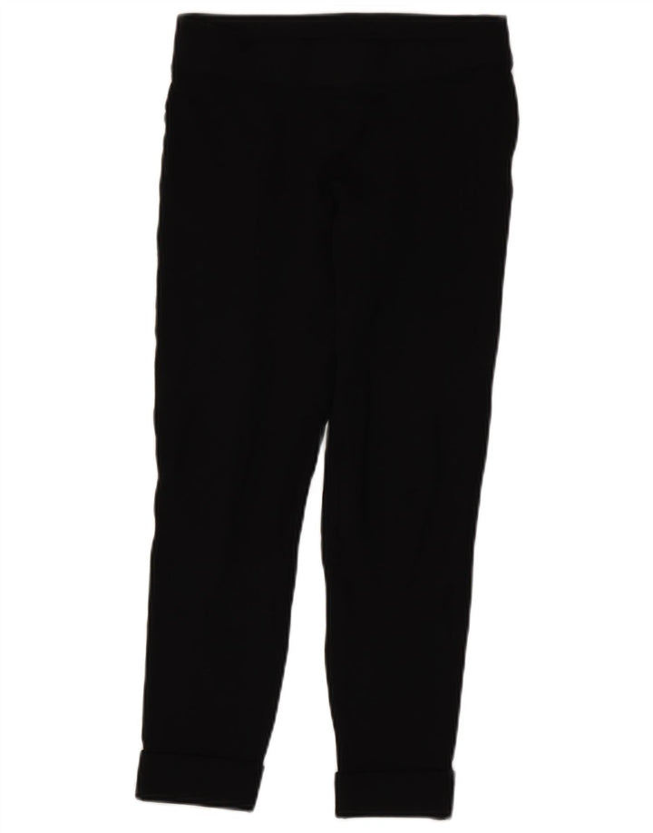 Zara Mujer Pantalones De Chándal Joggers UK 12 Medium Negro