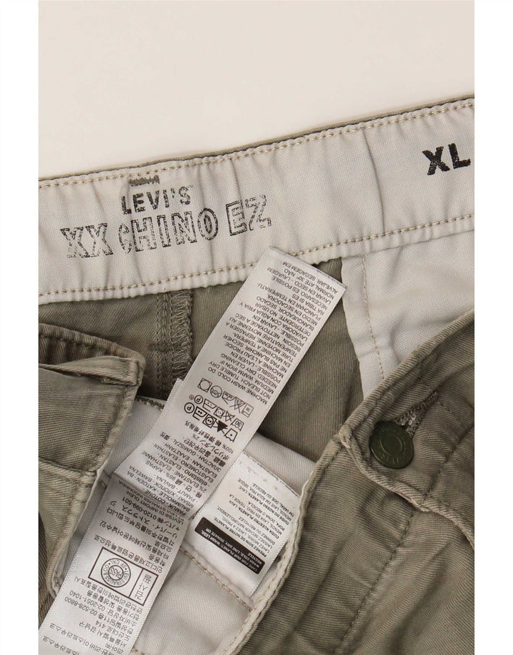 Levi's Pantalones cortos chinos para hombre XL W40 Algodón caqui