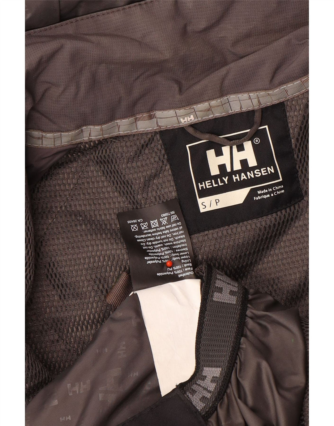 Helly Hansen Chaqueta de esquí con capucha para hombre UK 36 Small Gris Colorblock Poliamida