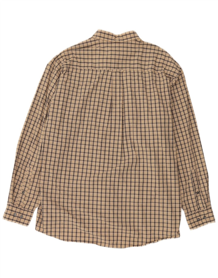 Camisa Camel Active Hombre XL Cuadros Beige