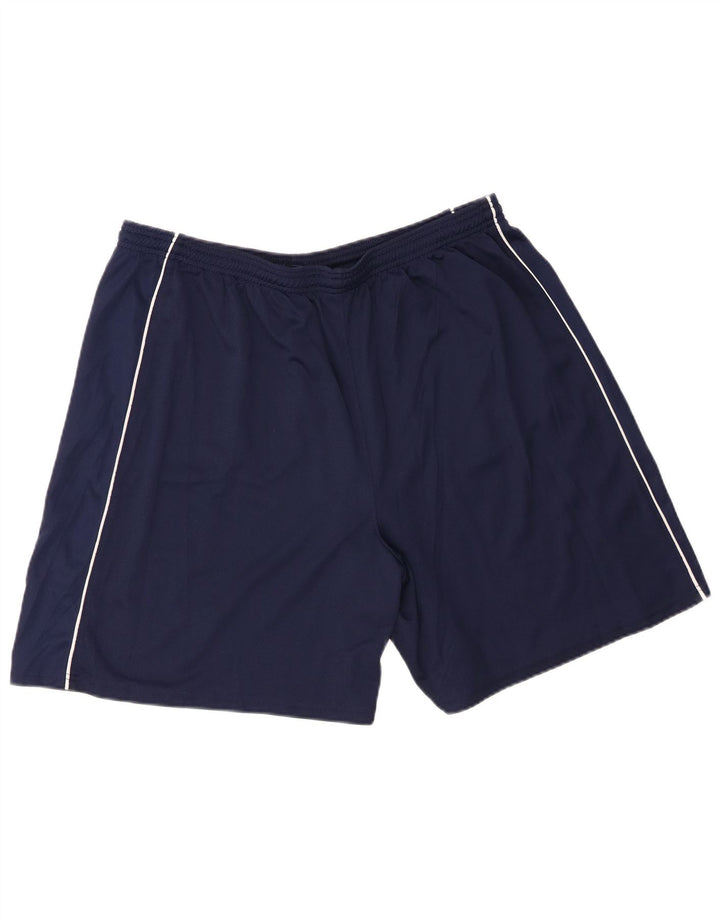 Russell Athletic Pantalones cortos deportivos para hombre 2XL Azul marino Poliéster