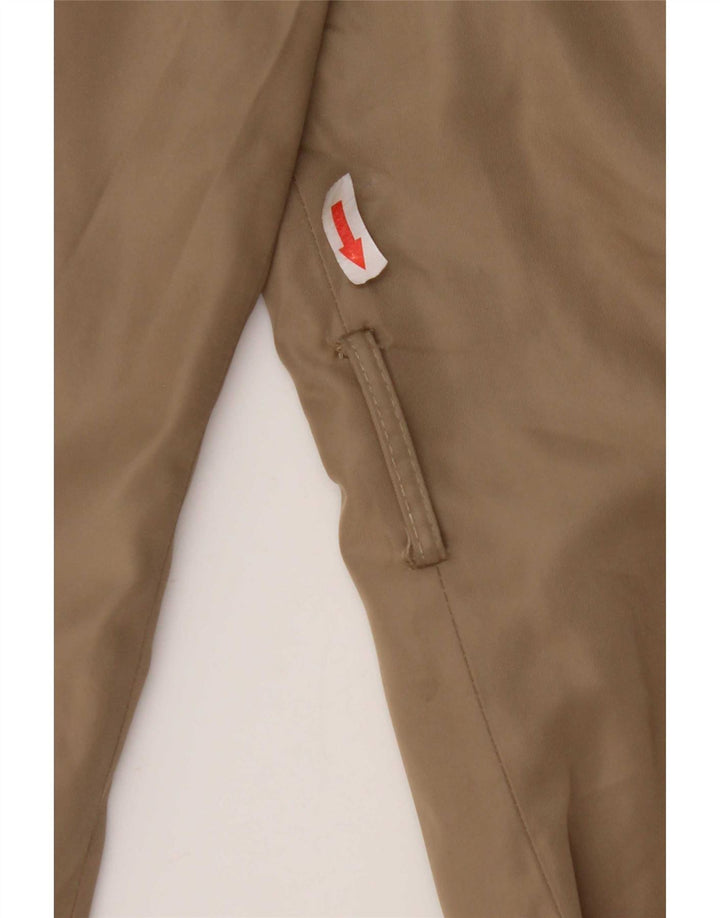 Zara Mujer Gabardina UK 44 Poliéster Beige Medio