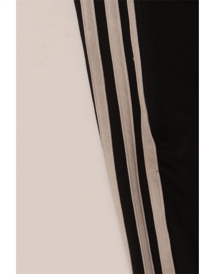Adidas Mens Climalite Chándal Pantalones Pequeños Negro Poliéster