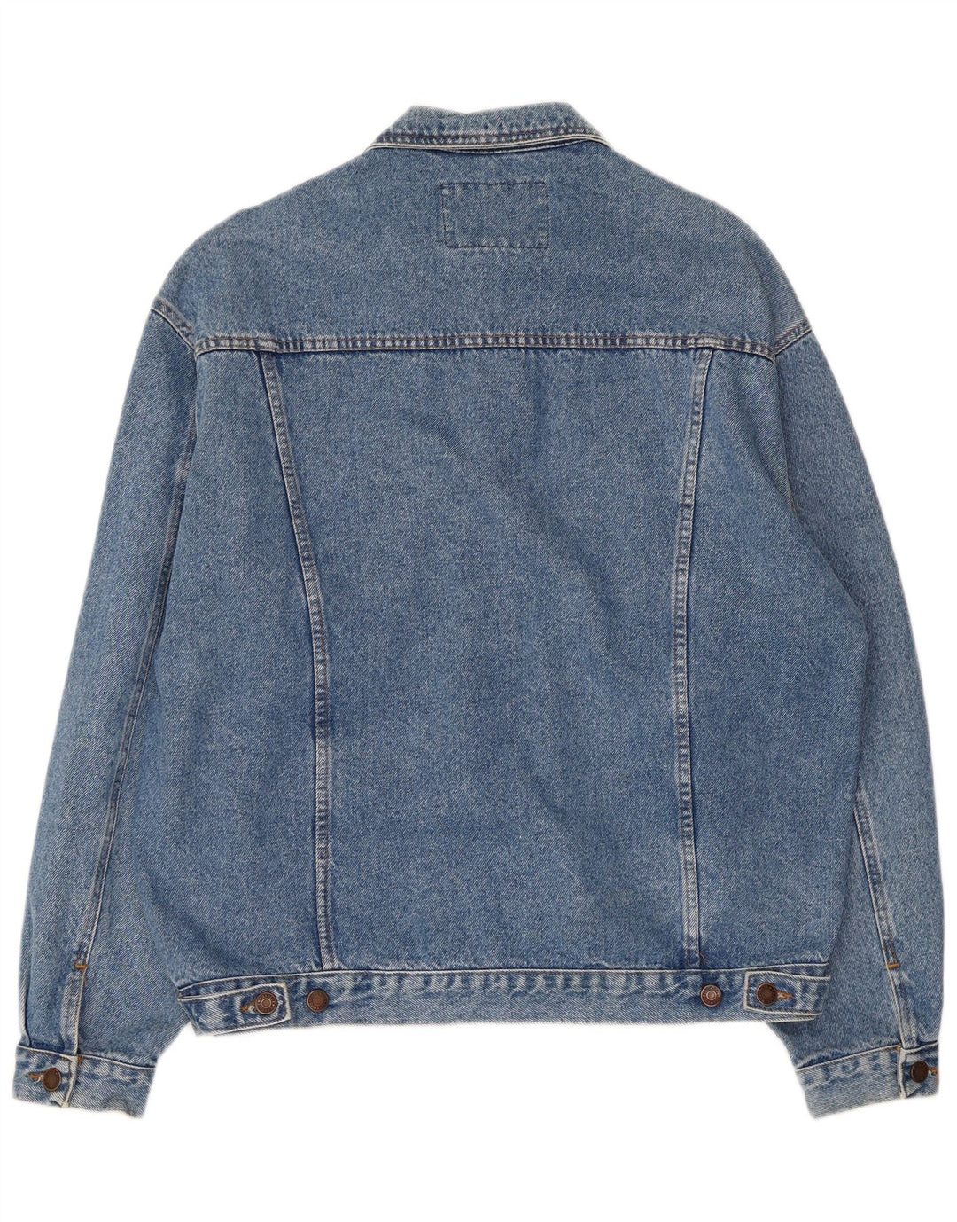 Casucci Chaqueta vaquera para hombre UK 40 Grande Algodón azul