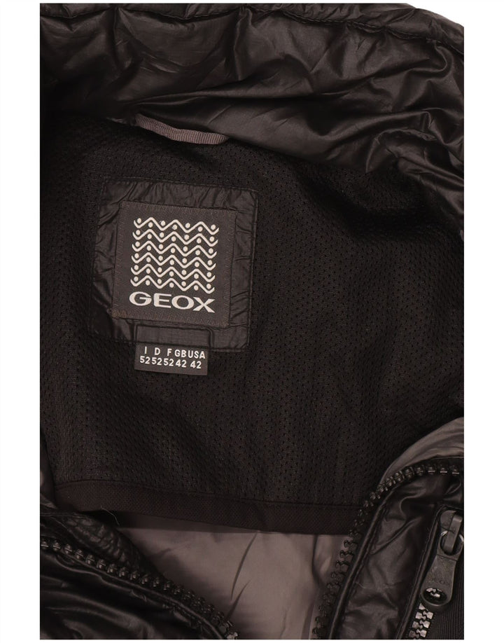 Geox Chaqueta Acolchada Hombre UK 42 XL Negro