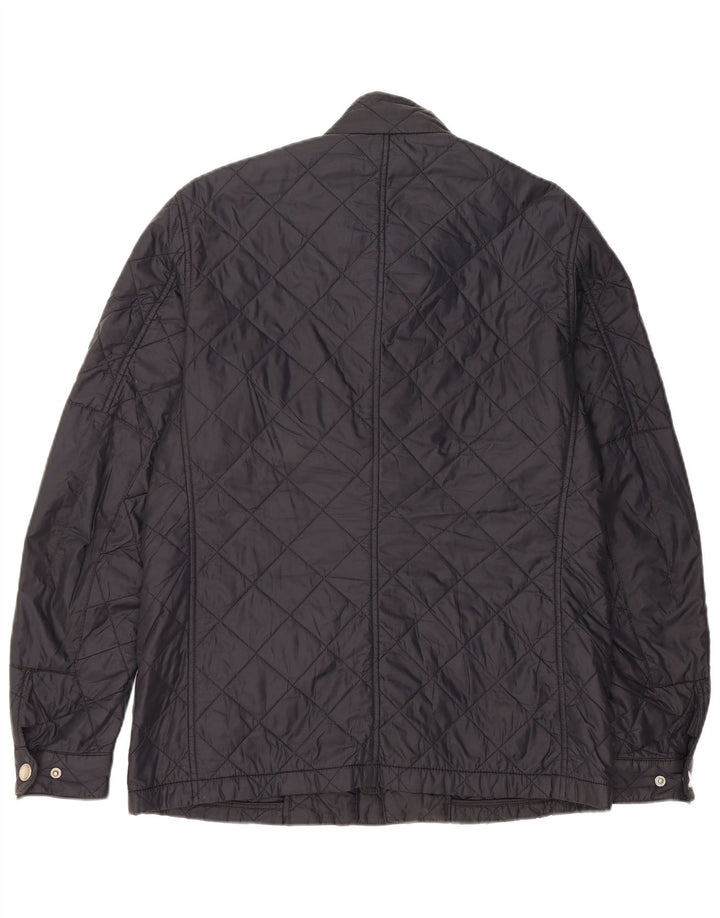 Barbour Chaqueta acolchada para hombre UK 38 Mediana Azul marino Poliamida