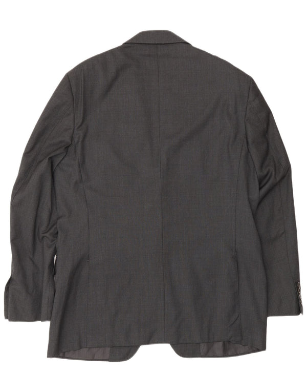 Canali Chaqueta tipo blazer de 2 botones para hombre IT 52 XL Lana gris