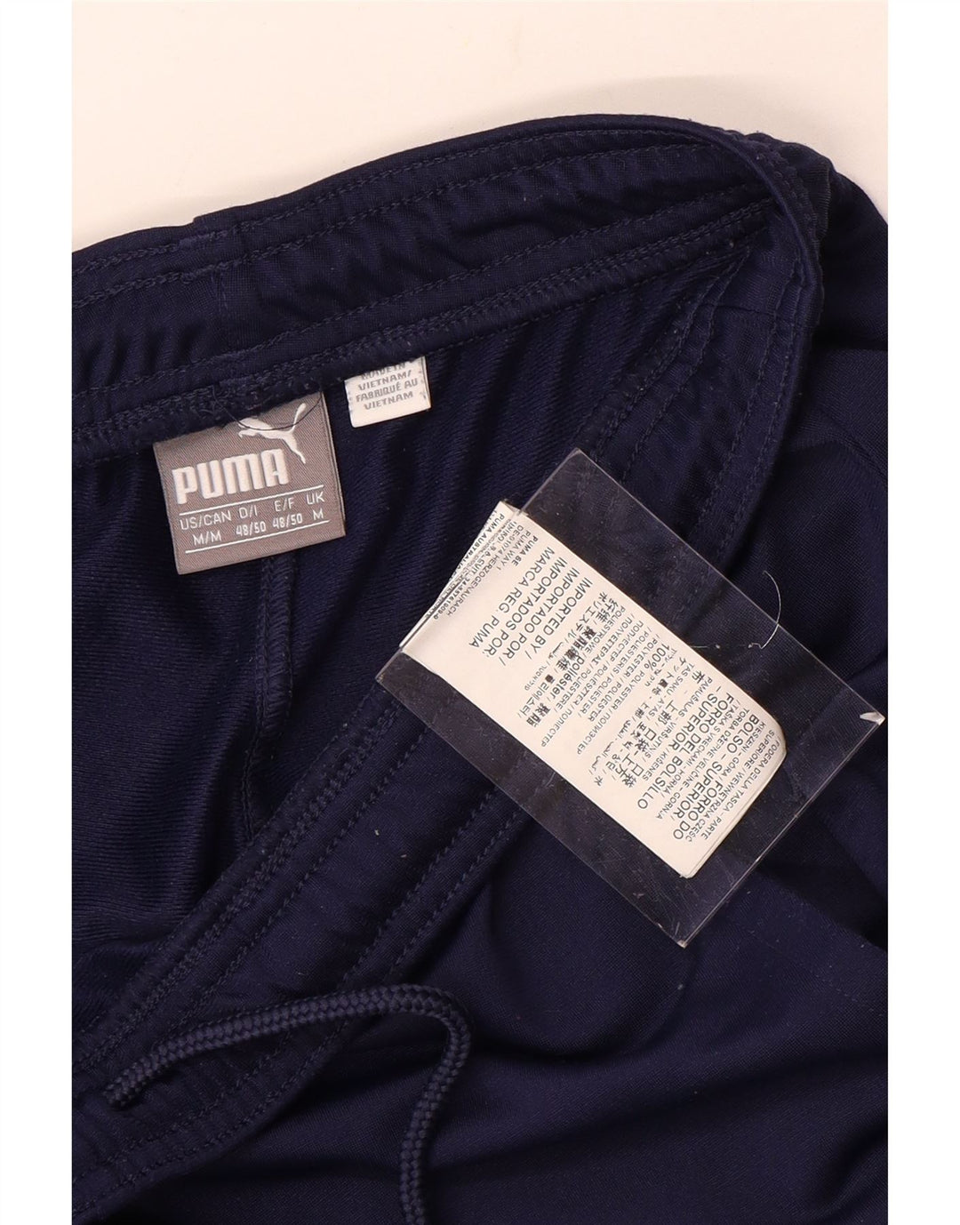 Pantalón De Chándal Puma Hombre Azul Marino Medio Poliéster
