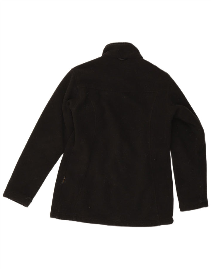 Jack Wolfskin Chaqueta Polar Mujer UK 12/14 Mediano Negro Poliéster