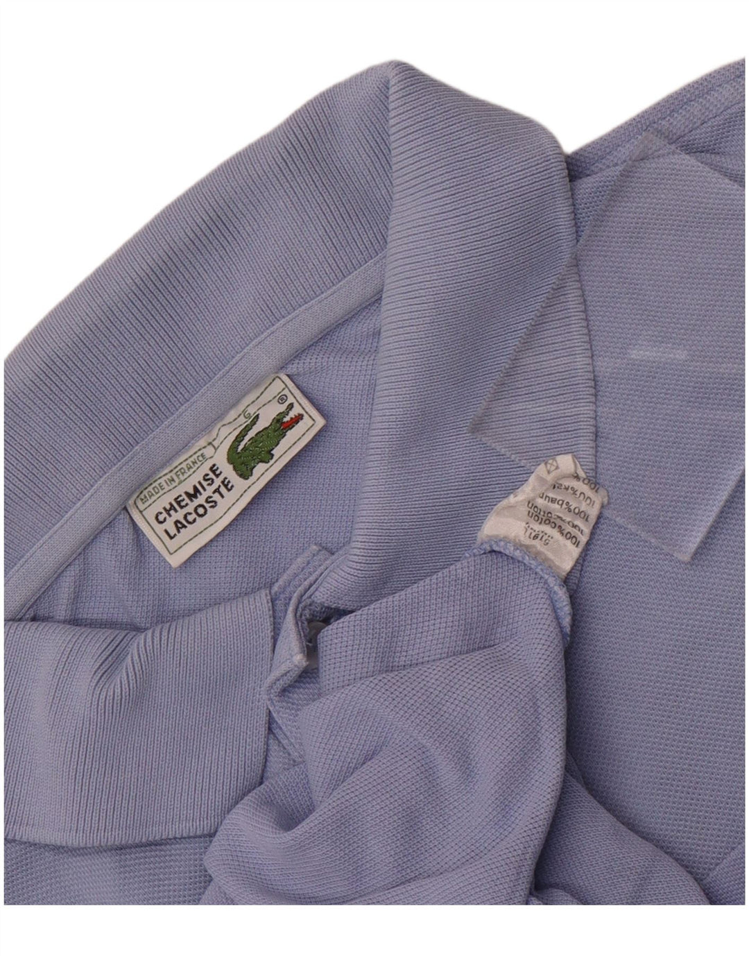 Polo Lacoste Hombre Talla 6 XL Algodón Azul