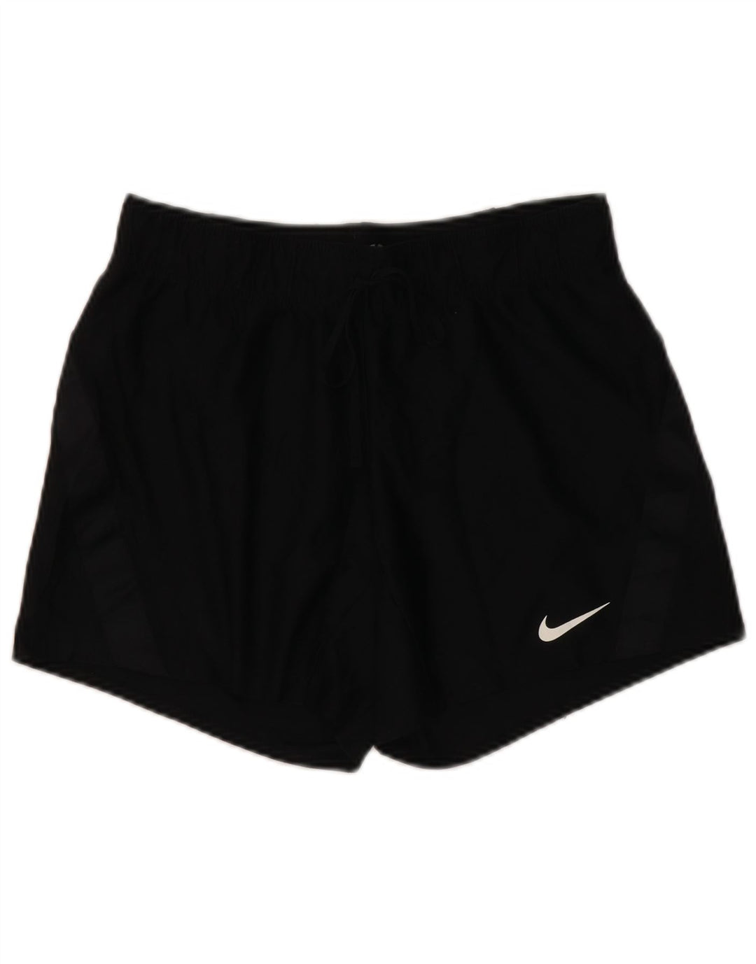 NIKE Pantalones cortos deportivos Dri Fit para mujer UK 6 XS Poliéster negro