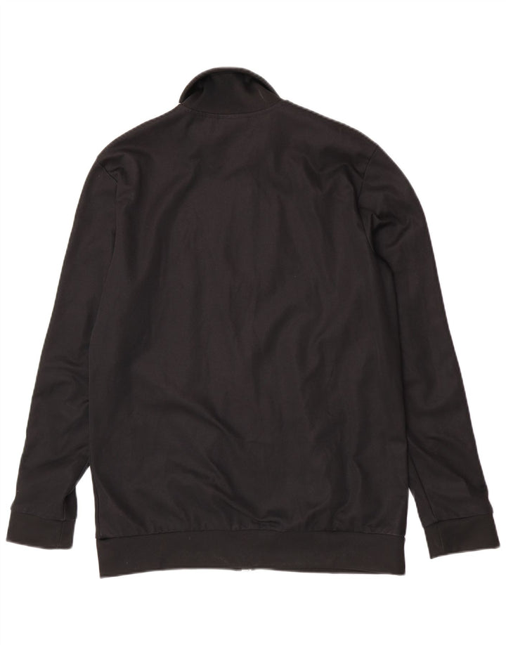 Adidas Hombre Chándal Top Chaqueta Mediano Negro Algodón