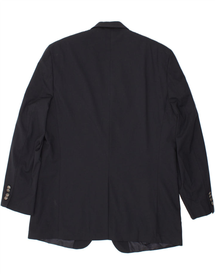 MICHAEL KORS Mens 2 Button Blazer Jacket UK 40 Large Navy Blue Vintage Michael Kors and Second-Hand Michael Kors from Messina Hembry 