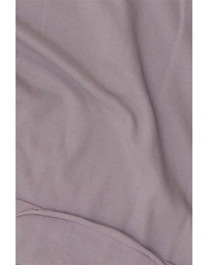 LACOSTE Polo de mujer talla 38 Algodón morado mediano