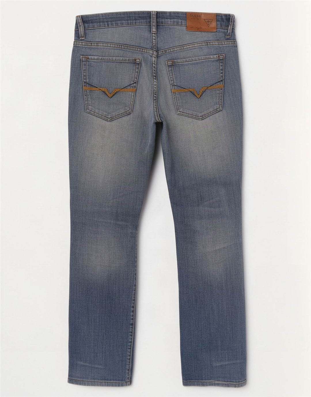 Guess Vaqueros Rectos Hombre W32 L29 Algodón Azul