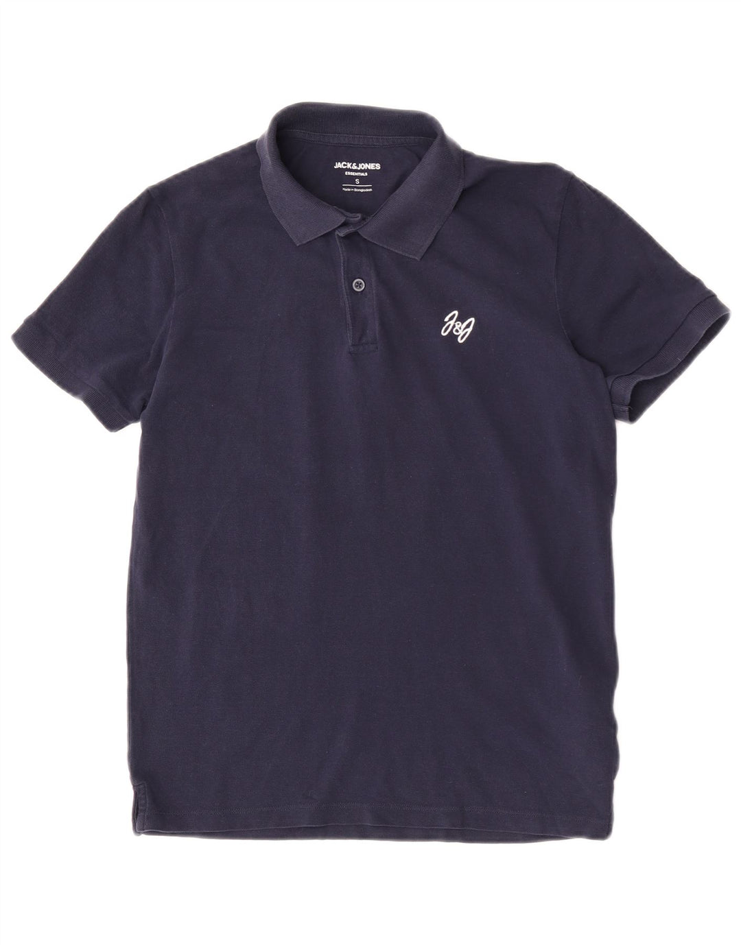 Polo Jack & Jones Hombre Small Azul Marino Algodón