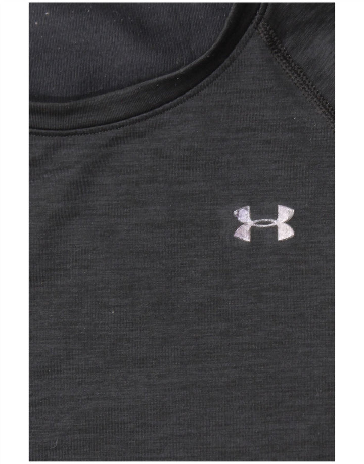 UNDER ARMOUR Camiseta de manga larga para mujer UK 12 Mediano Negro